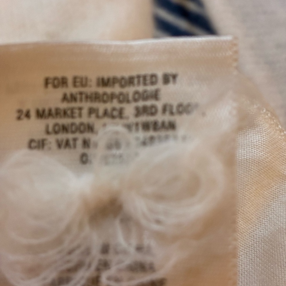 Anthropologie Knitted & Knotted Ivory Layered Sheer Hem Sweater Size Small - Picture 10 of 11